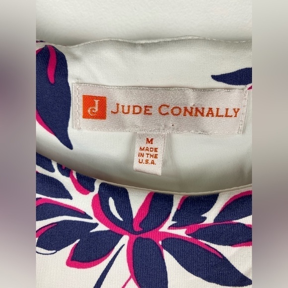 Jude Connally Jude Cloth Beth Dress White Floral, Size Medium - Picture 5 of 9